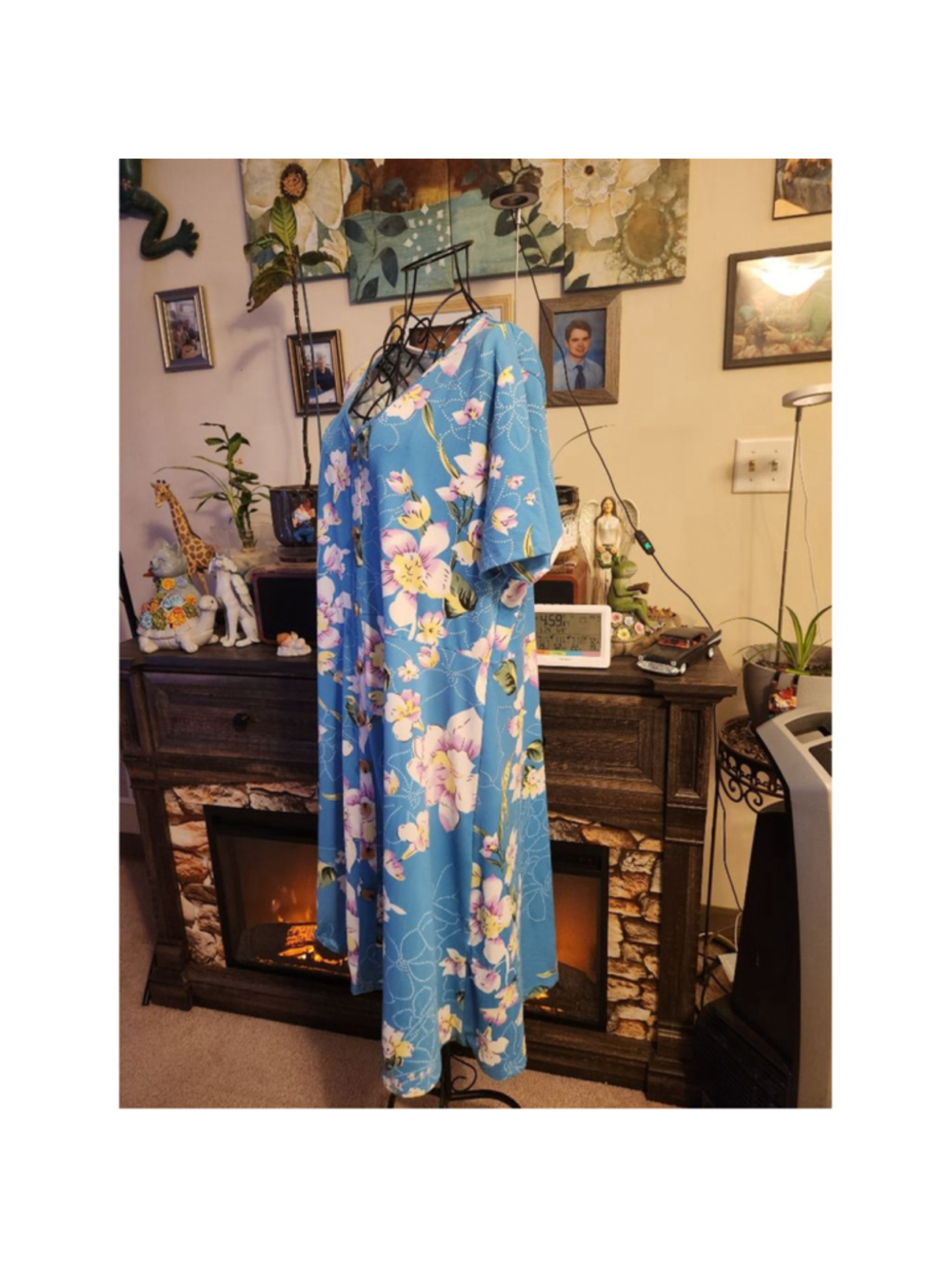 Voianlimo floral button us dress size 2x - Picture 7 of 9